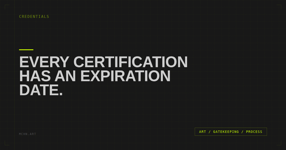 Every Certificate of Authenticity Has an Expiration Date. Most Artists Don't Know It