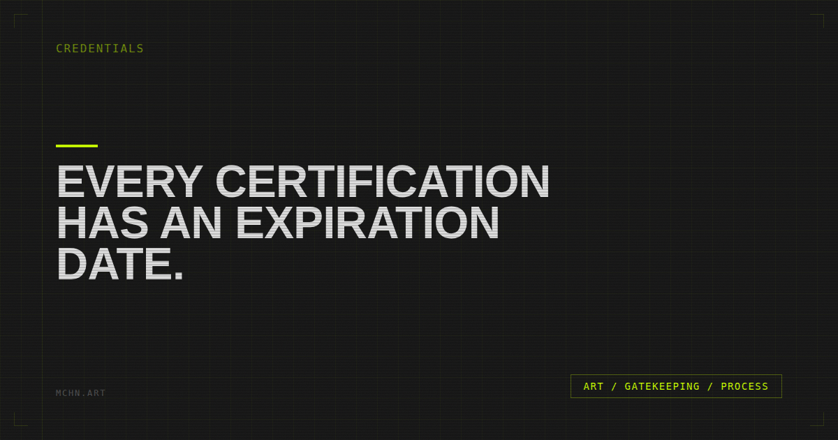 Every Certificate of Authenticity Has an Expiration Date. Most Artists Don't Know It